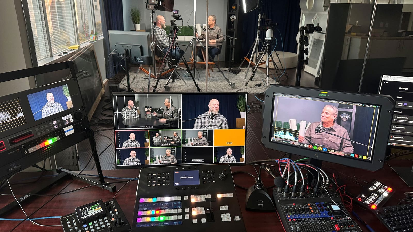 TH Media podcast studio 3